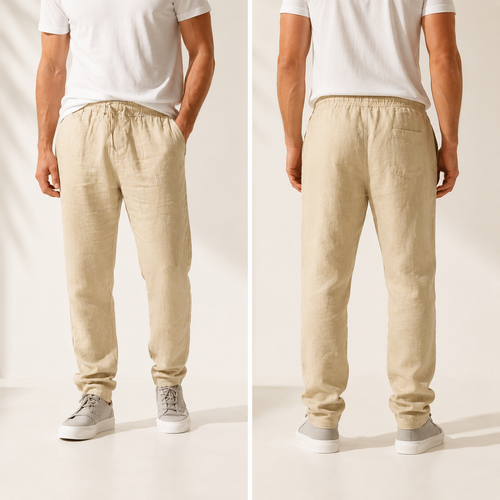 Men’s Relaxed Linen Blend Pants