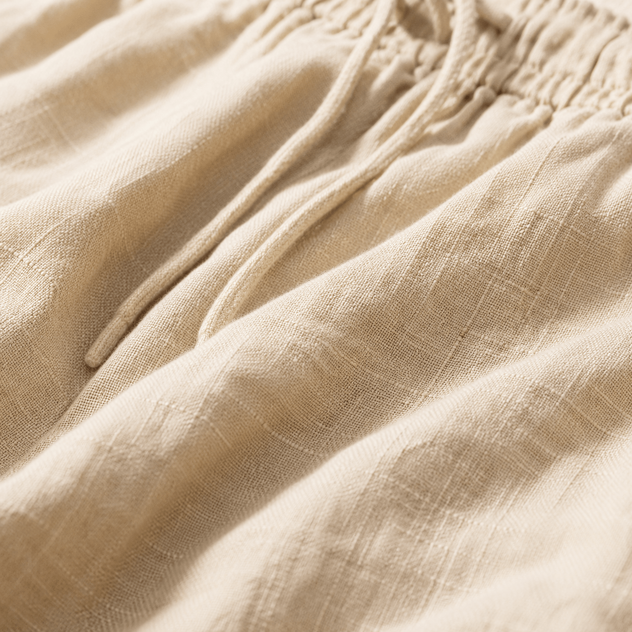 Men’s Relaxed Linen Blend Pants - VogueTale