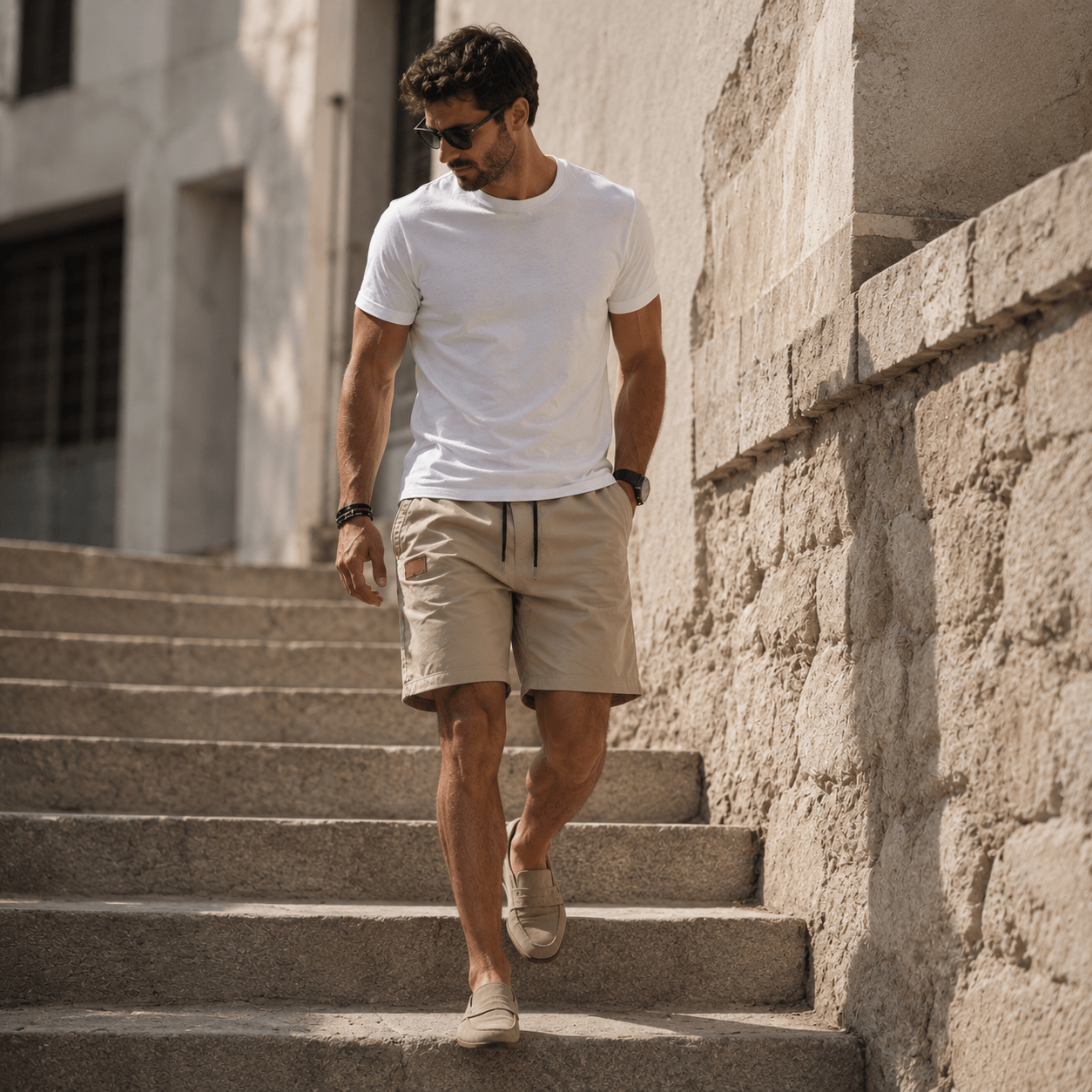 Men’s Resort Stretch Shorts - VogueTale