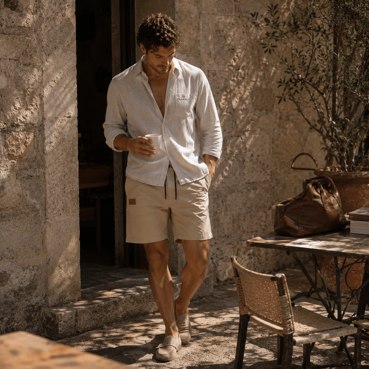 Men’s Resort Stretch Shorts - VogueTale