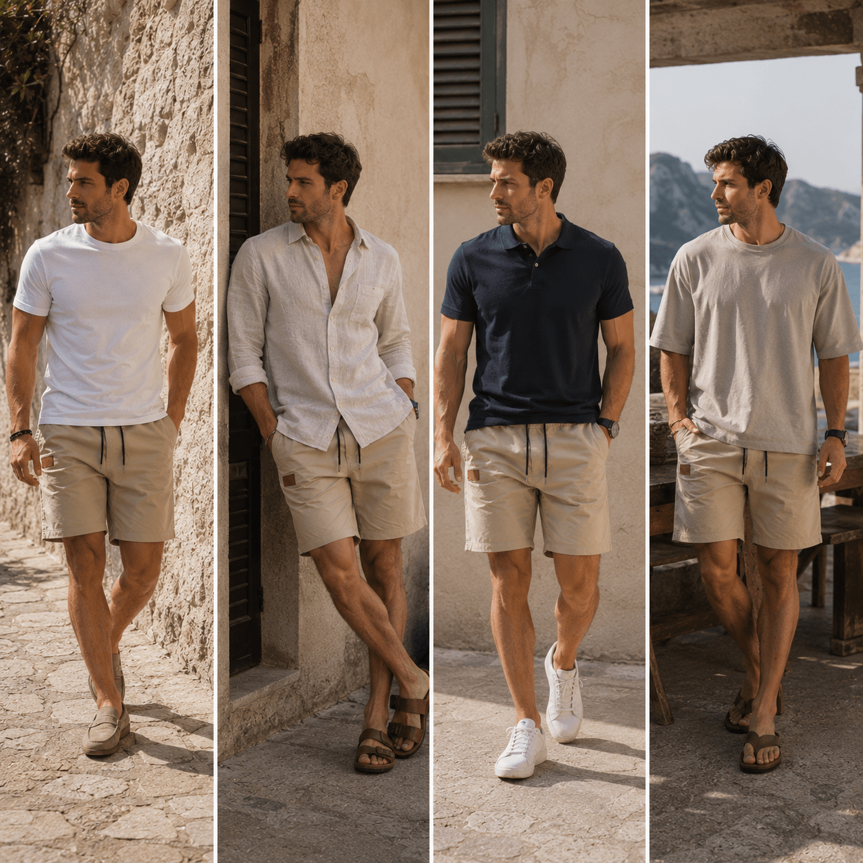 Men’s Resort Stretch Shorts - VogueTale