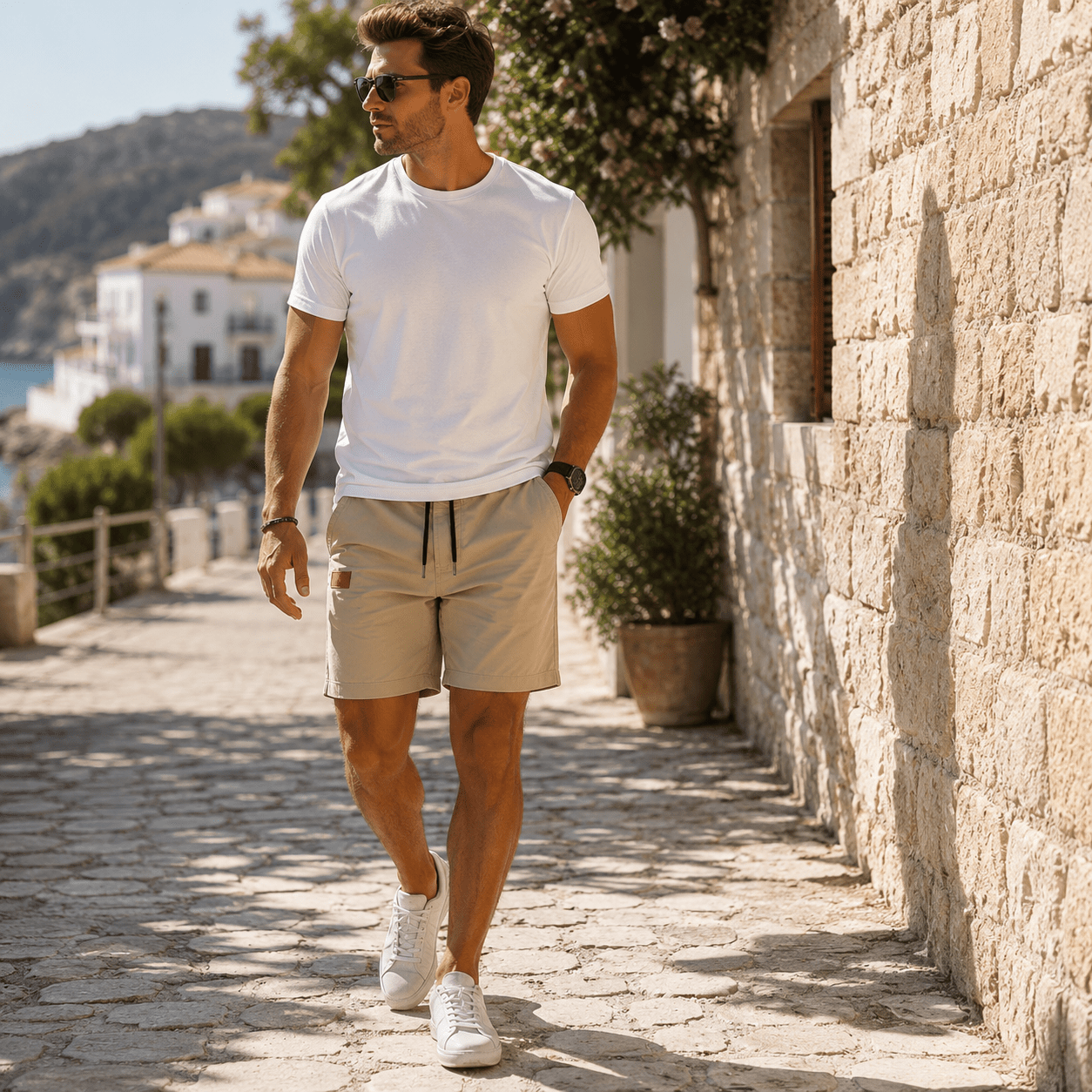 Men’s Resort Stretch Shorts - VogueTale