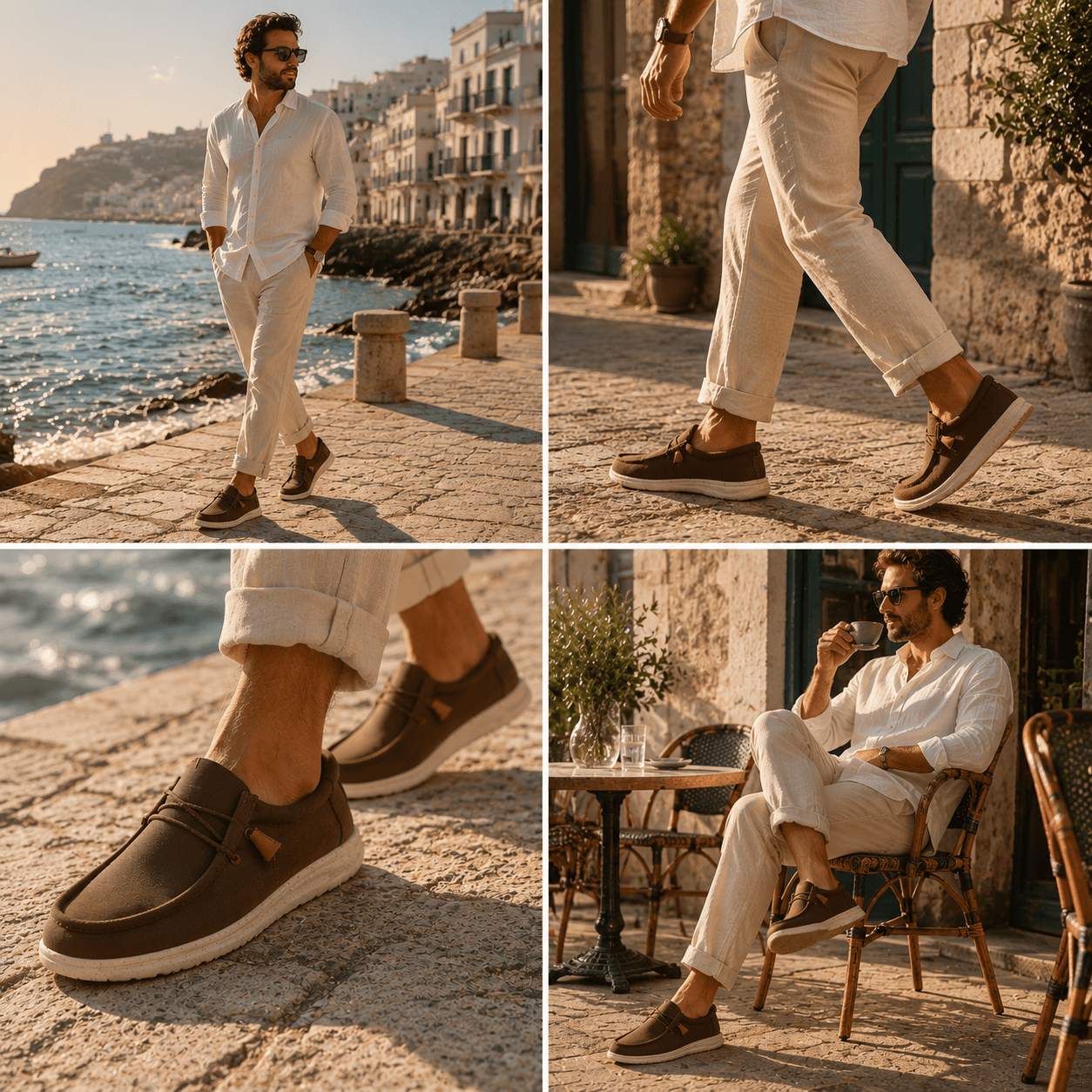 Men’s Riviera Canvas Loafers - VogueTale