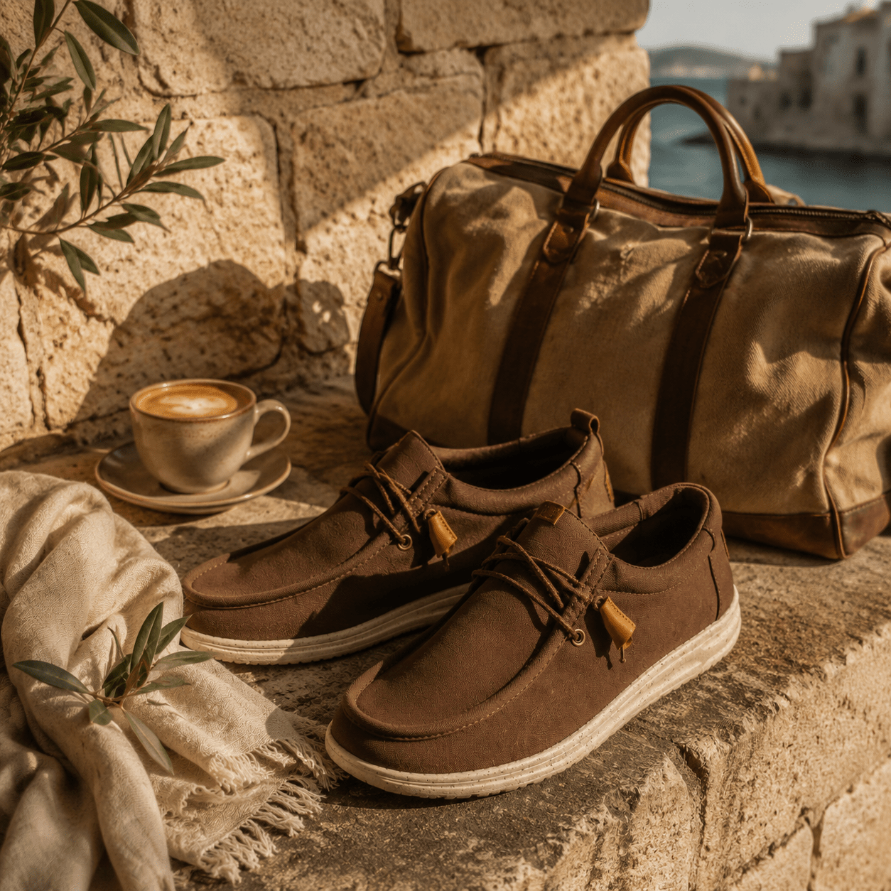 Men’s Riviera Canvas Loafers - VogueTale