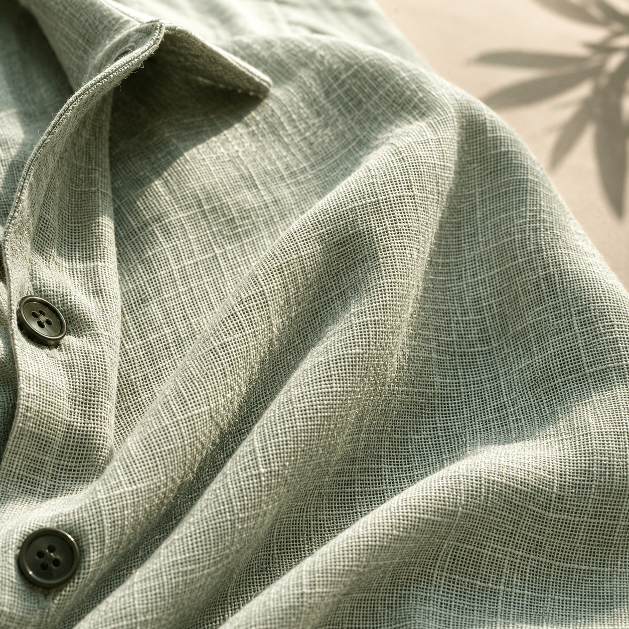 Riviera Linen Short Sleeve Shirt - VogueTale